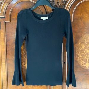 Michael Kors bell cuff black sweater - Sz M